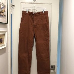 Everlane straight leg crop pant